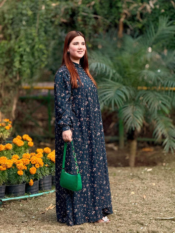 Spring bloom long dress